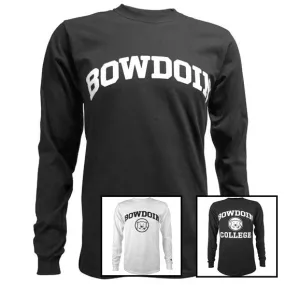 Basic Bowdoin Long-Sleeved Tee from Champion