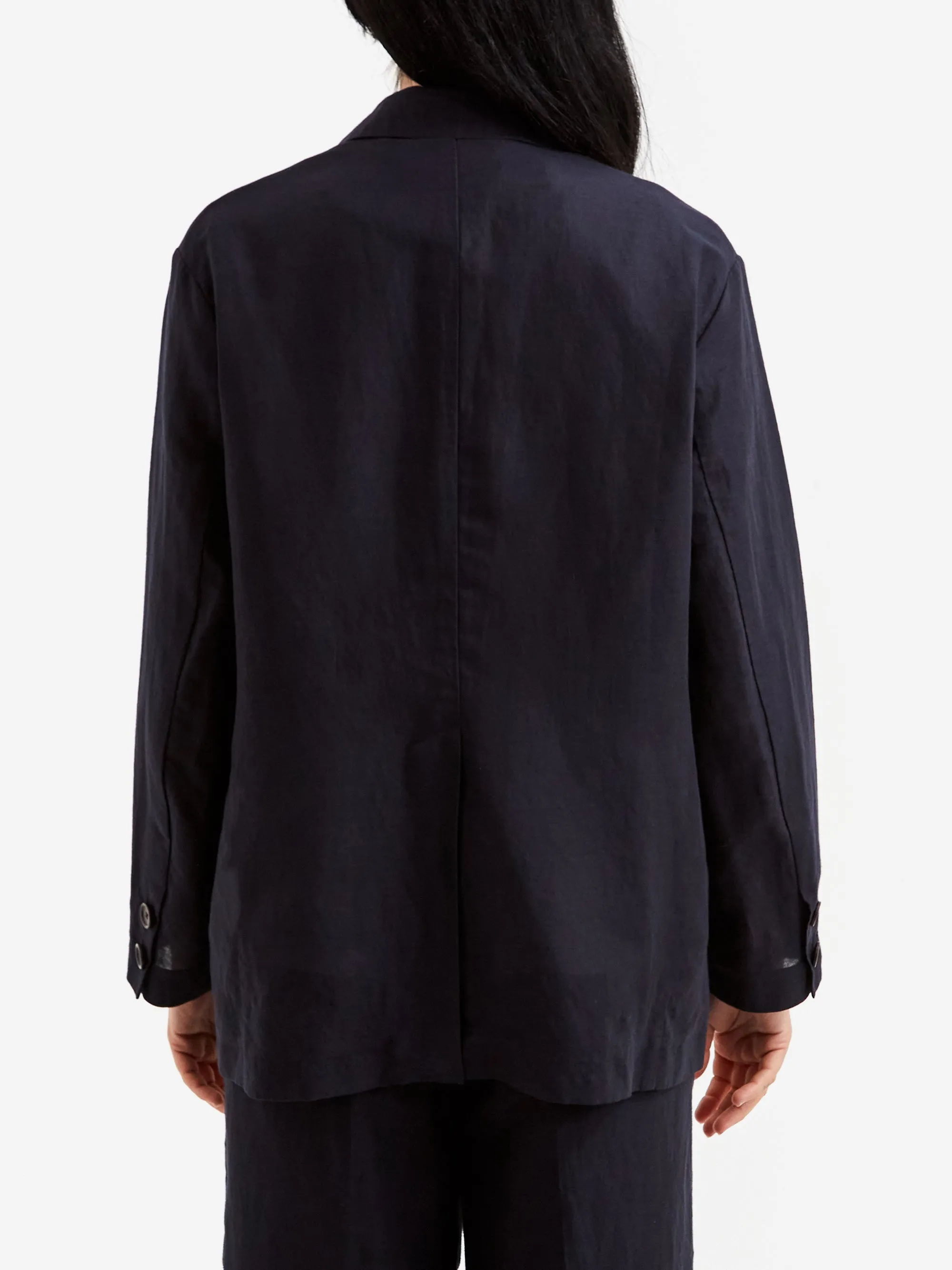 Beams Boy 3 Button Jacket - Dark Navy