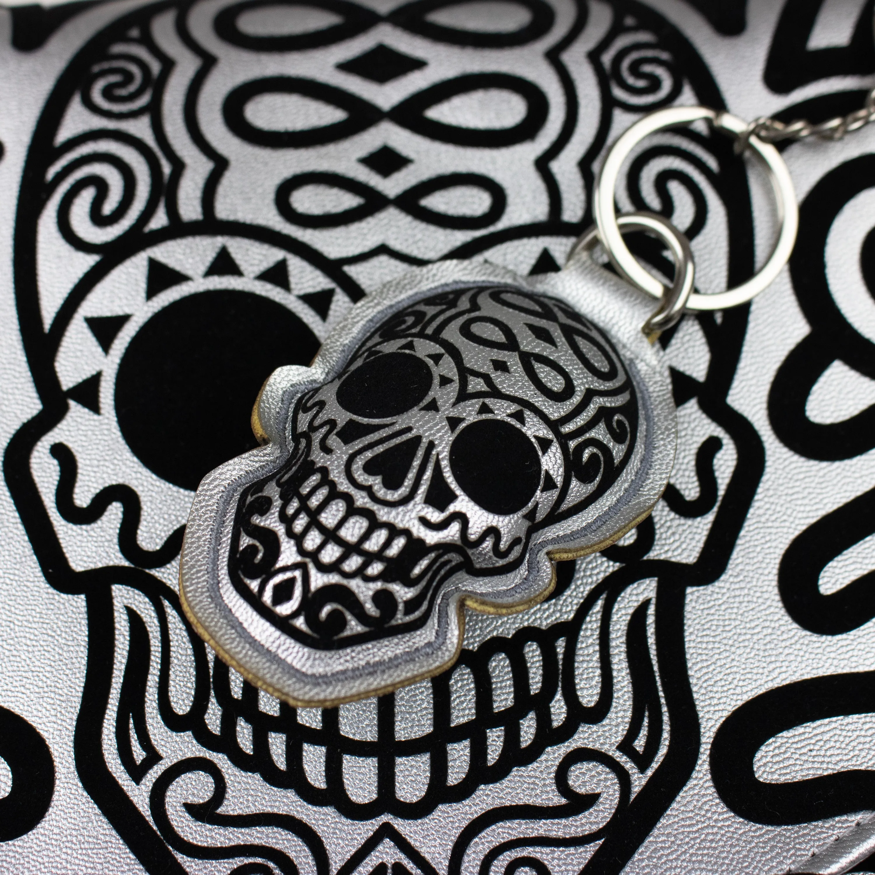 Bolsa Cross - Calavera Plata