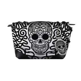 Bolsa Cross - Calavera Plata