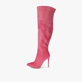 Botas Cruella rosa