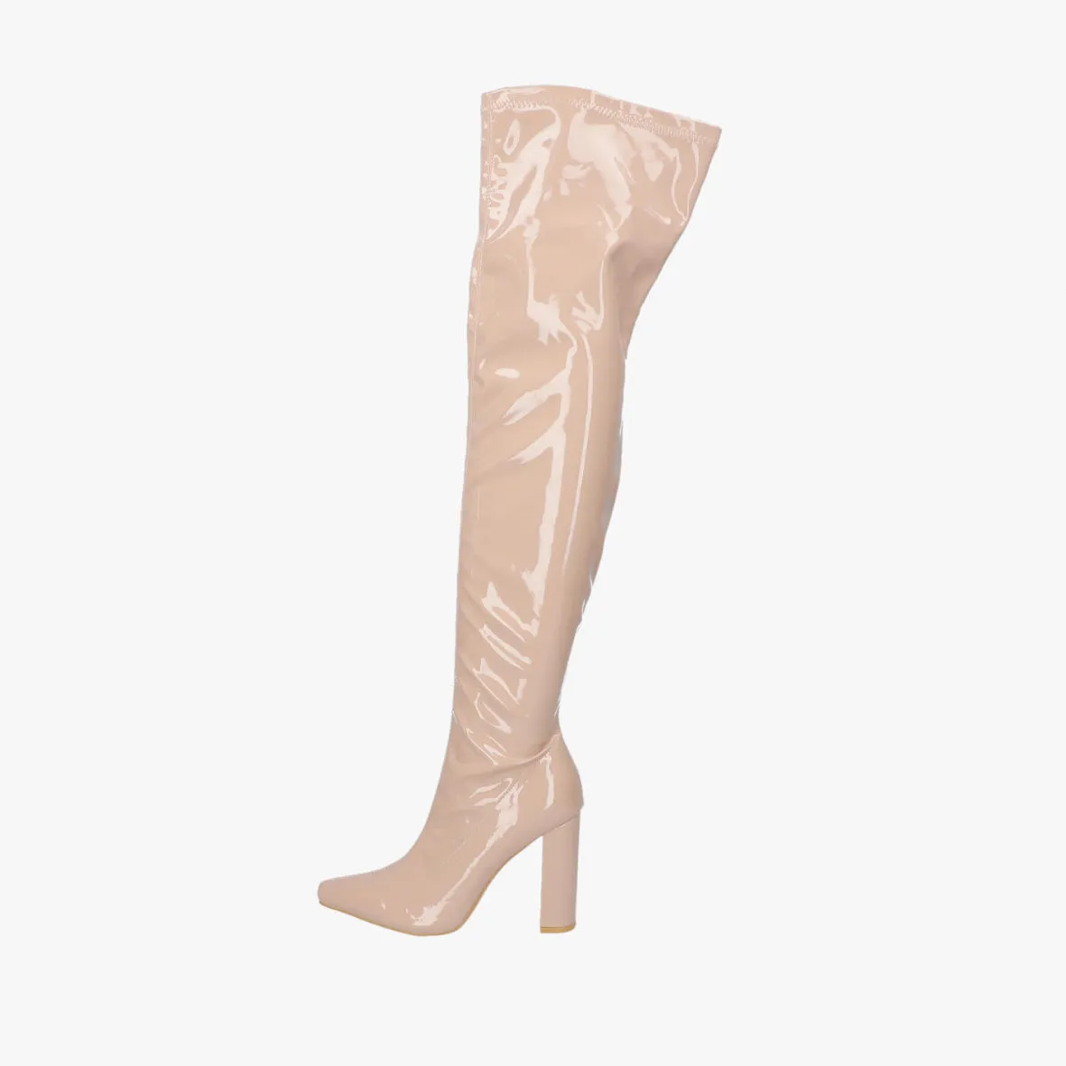 Botas Sofya nude