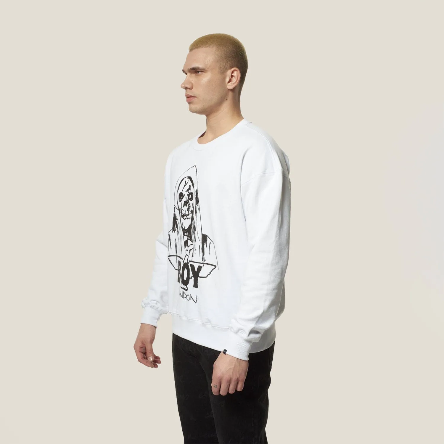 BOY REAPER SWEAT - WHITE