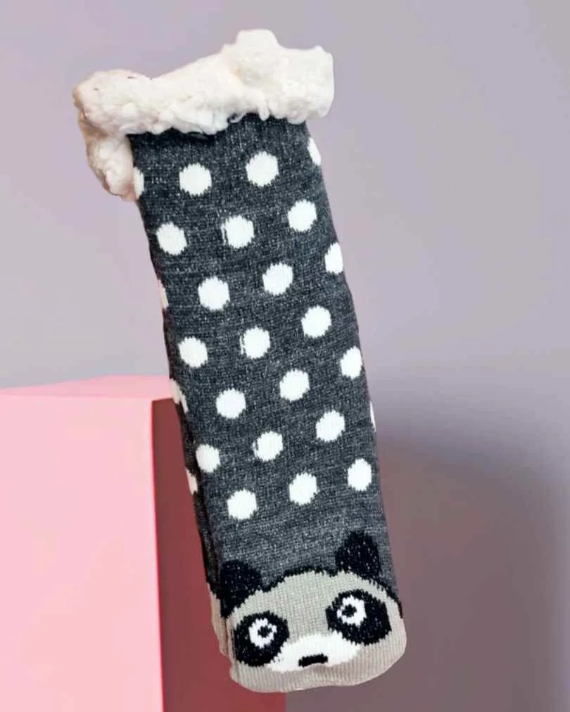 Calcetines Antideslizantes Panda Lunar