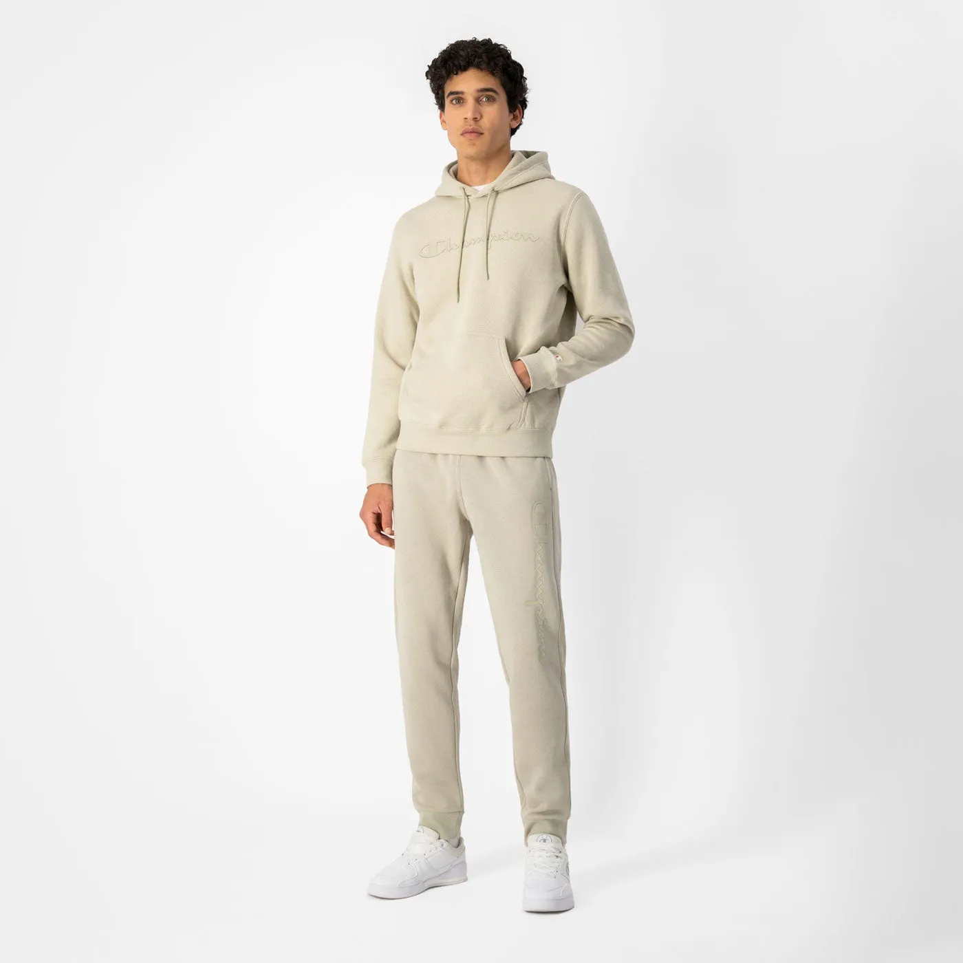 Champion Hoodie Sweatshirt 218282 Beige