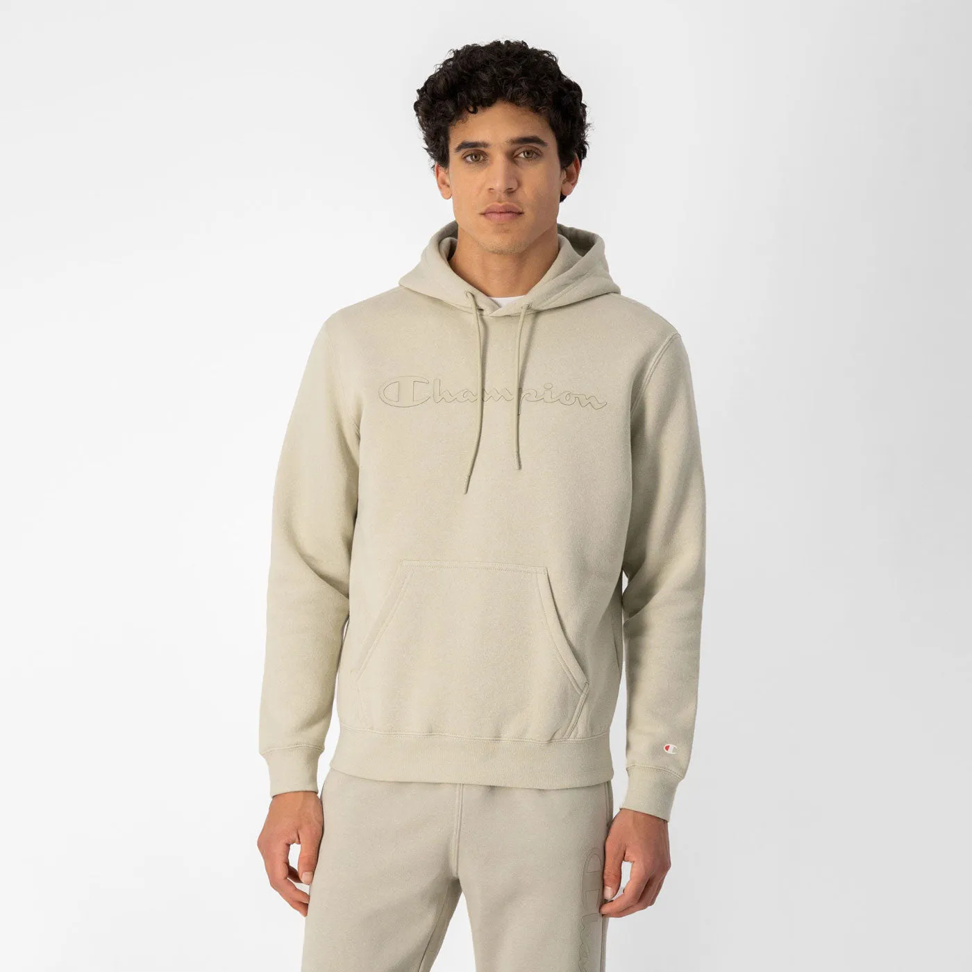 Champion Hoodie Sweatshirt 218282 Beige