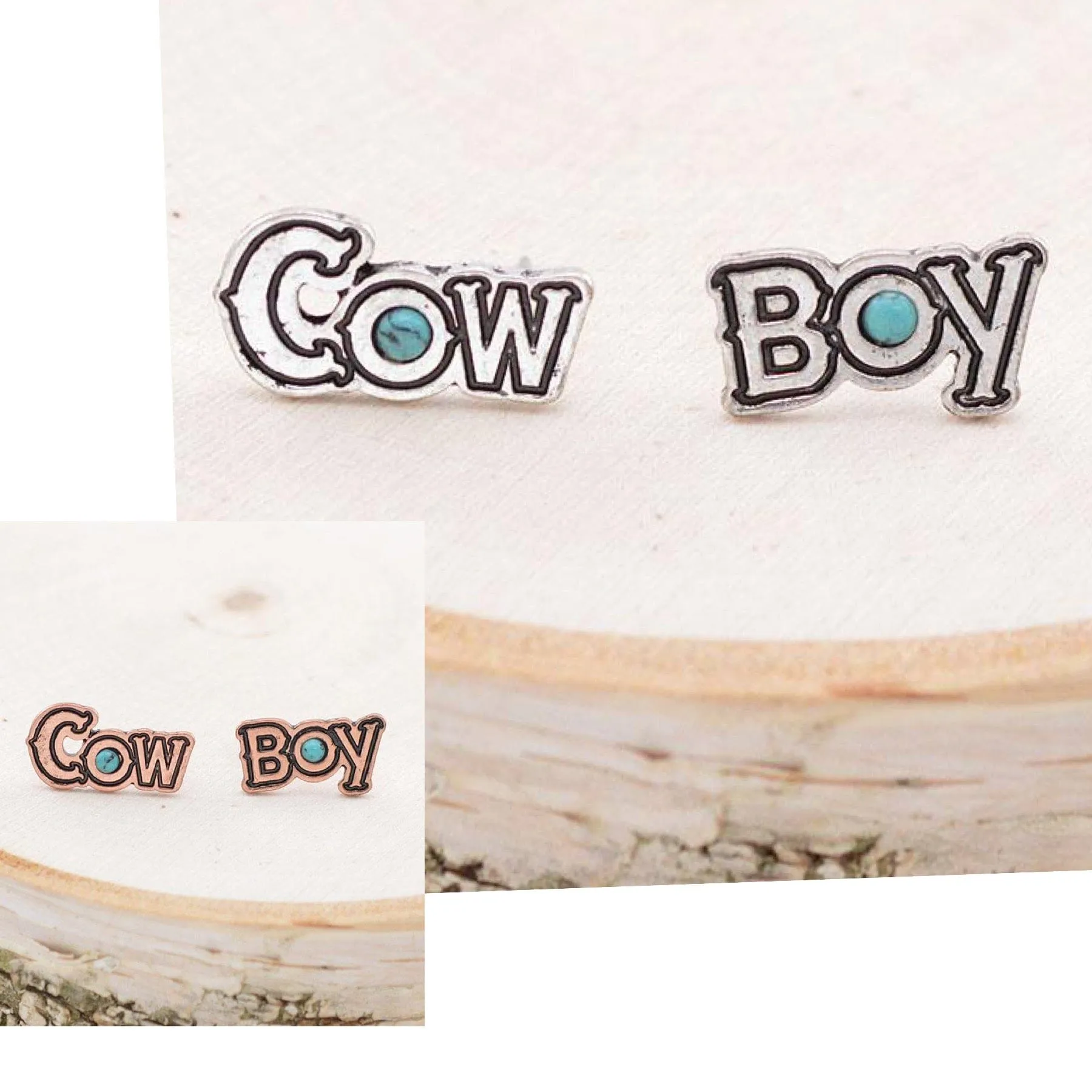 Cow Boy EARRINGS