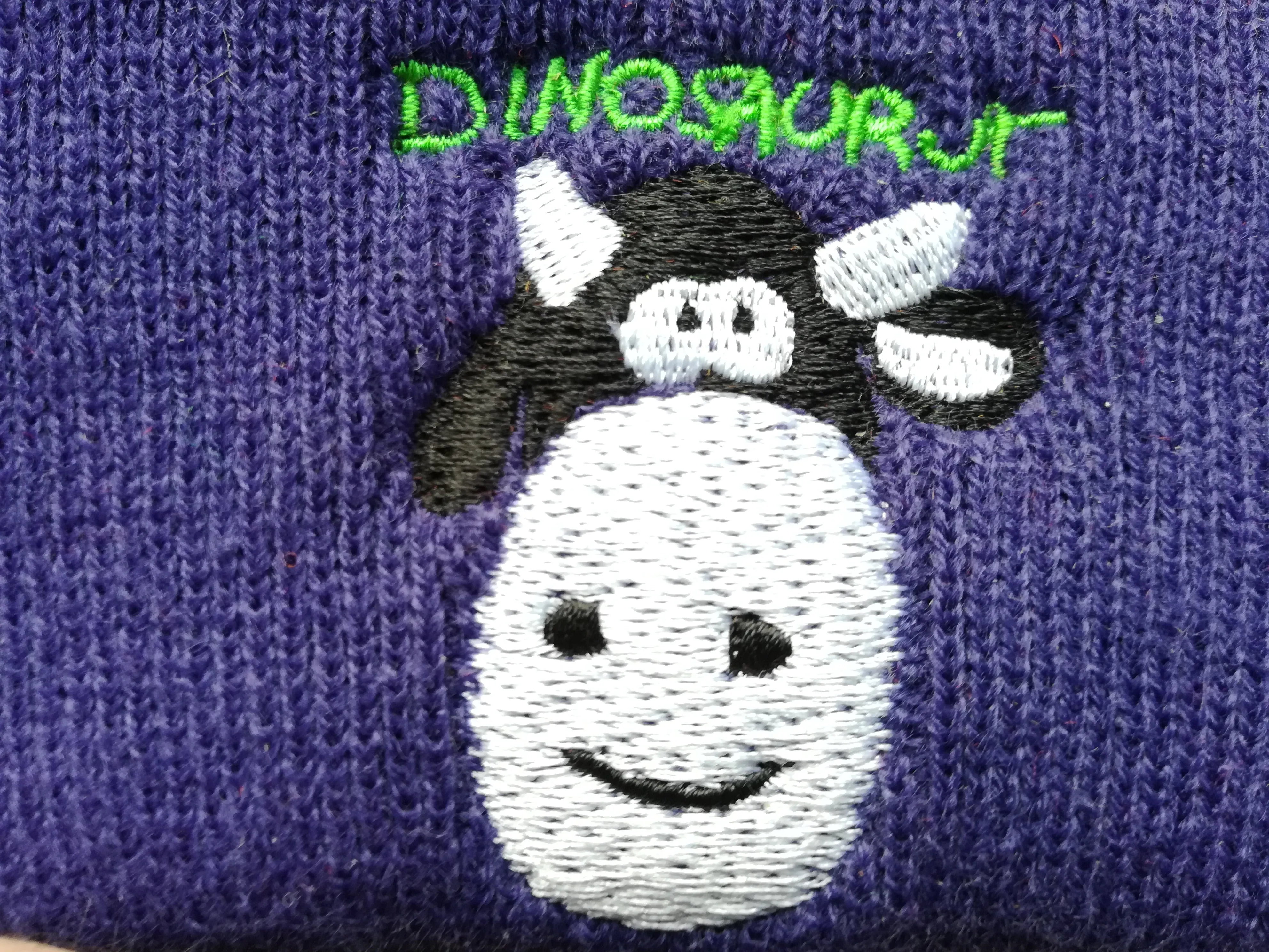 Cow - knit hat