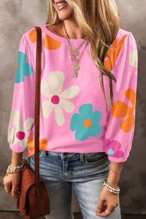 Cute Flower Bracelet Sleeve Top