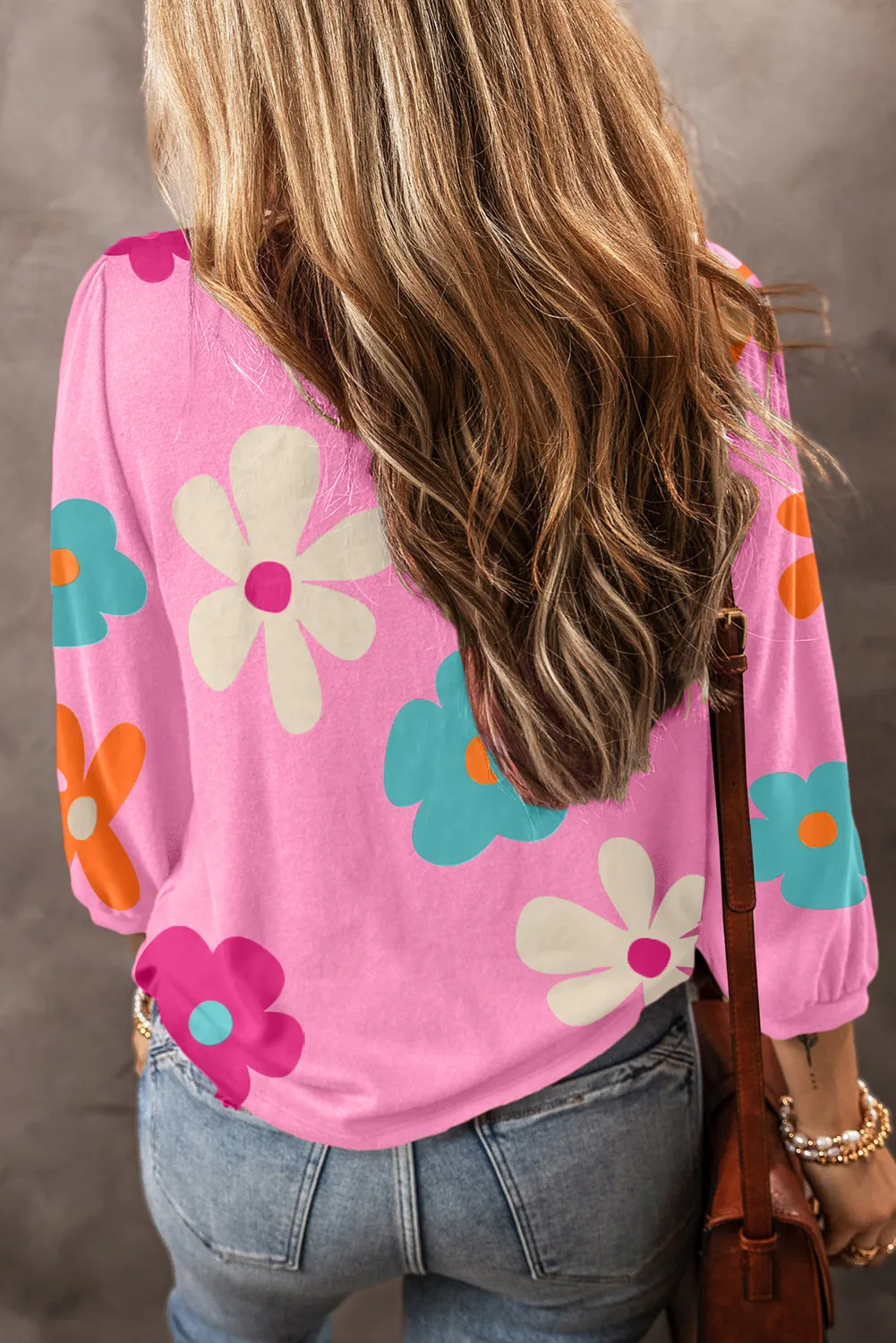 Cute Flower Bracelet Sleeve Top