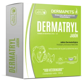 Dermatryl Jabón Dermatológico 100Gr - Pet's Pharma