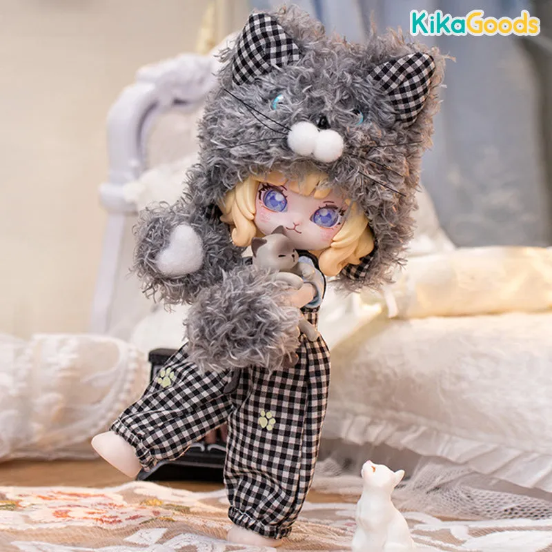 Dessert Series Black Mochi 1/12 BJD Clothing Set