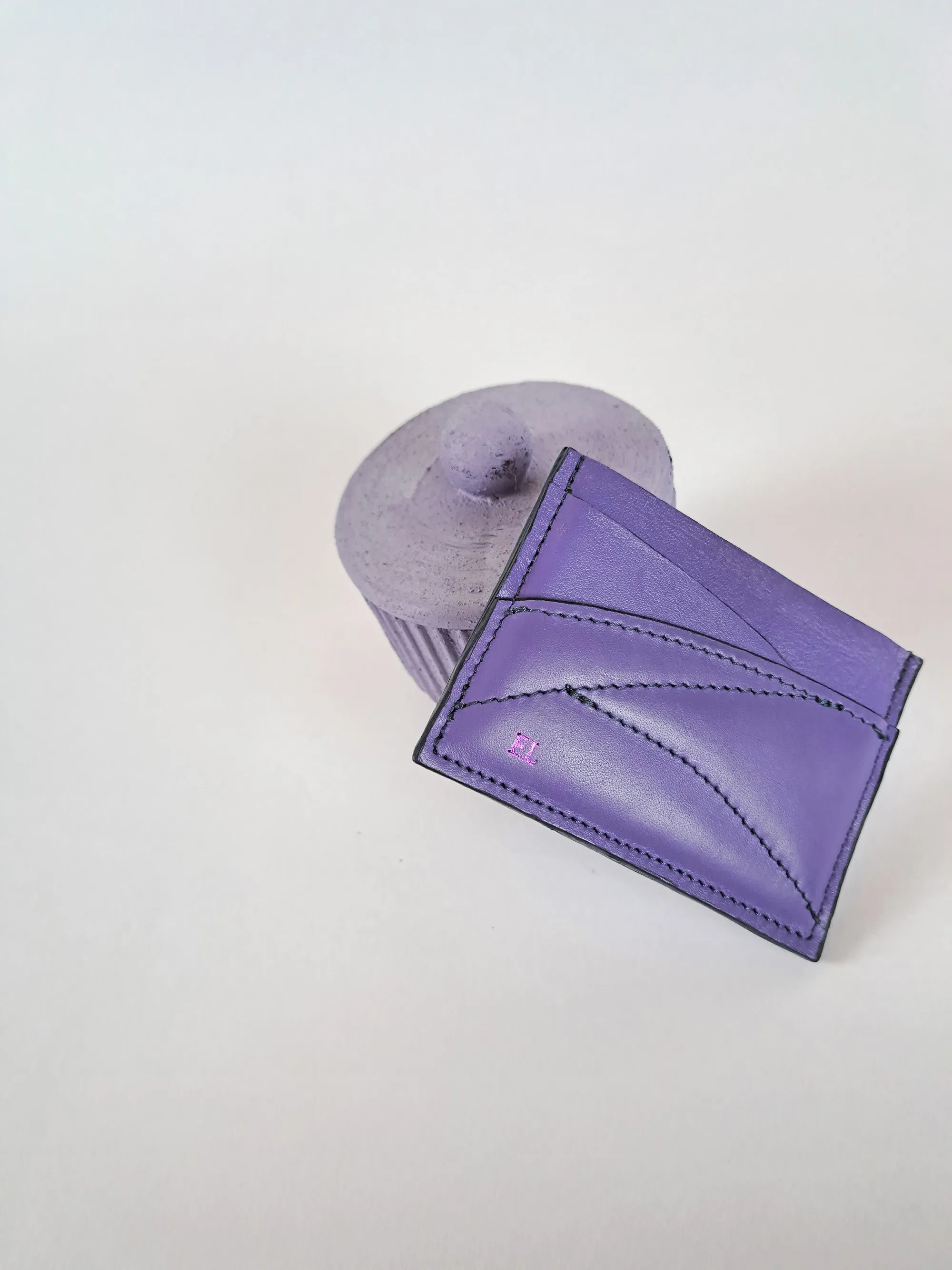 Dune Quilt Cardholder - Lilac