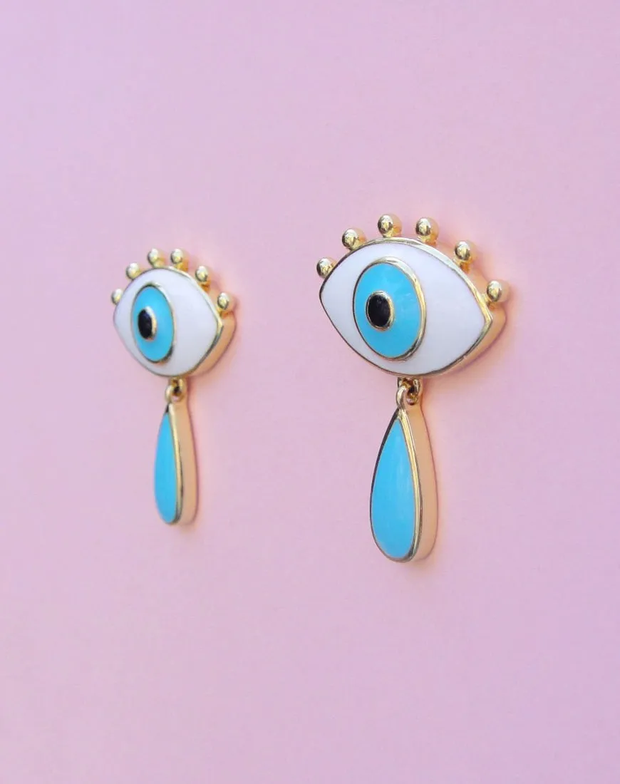 EYES CRYING EARRINGS