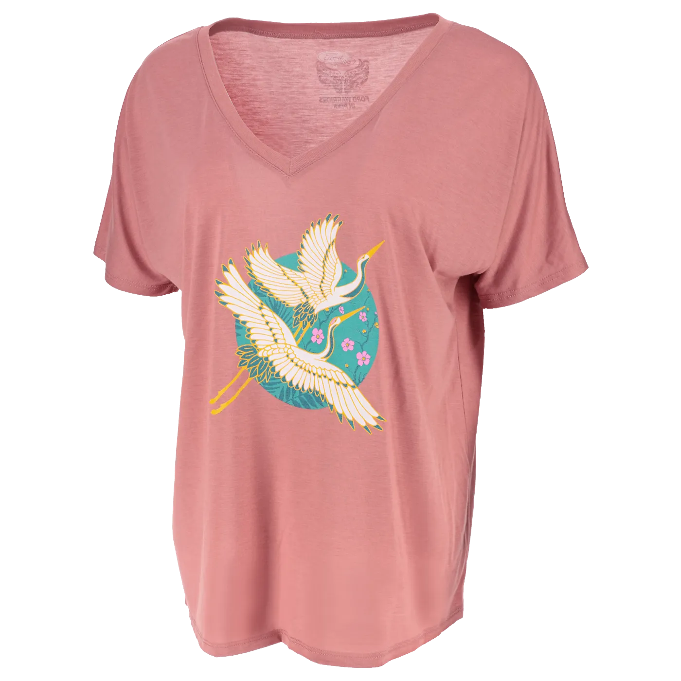 Ford Warriors In Pink Women's Take Flight V-Neck T-Shirt