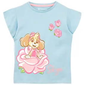 Girls Paw Patrol Short Sleeve T-Shirt