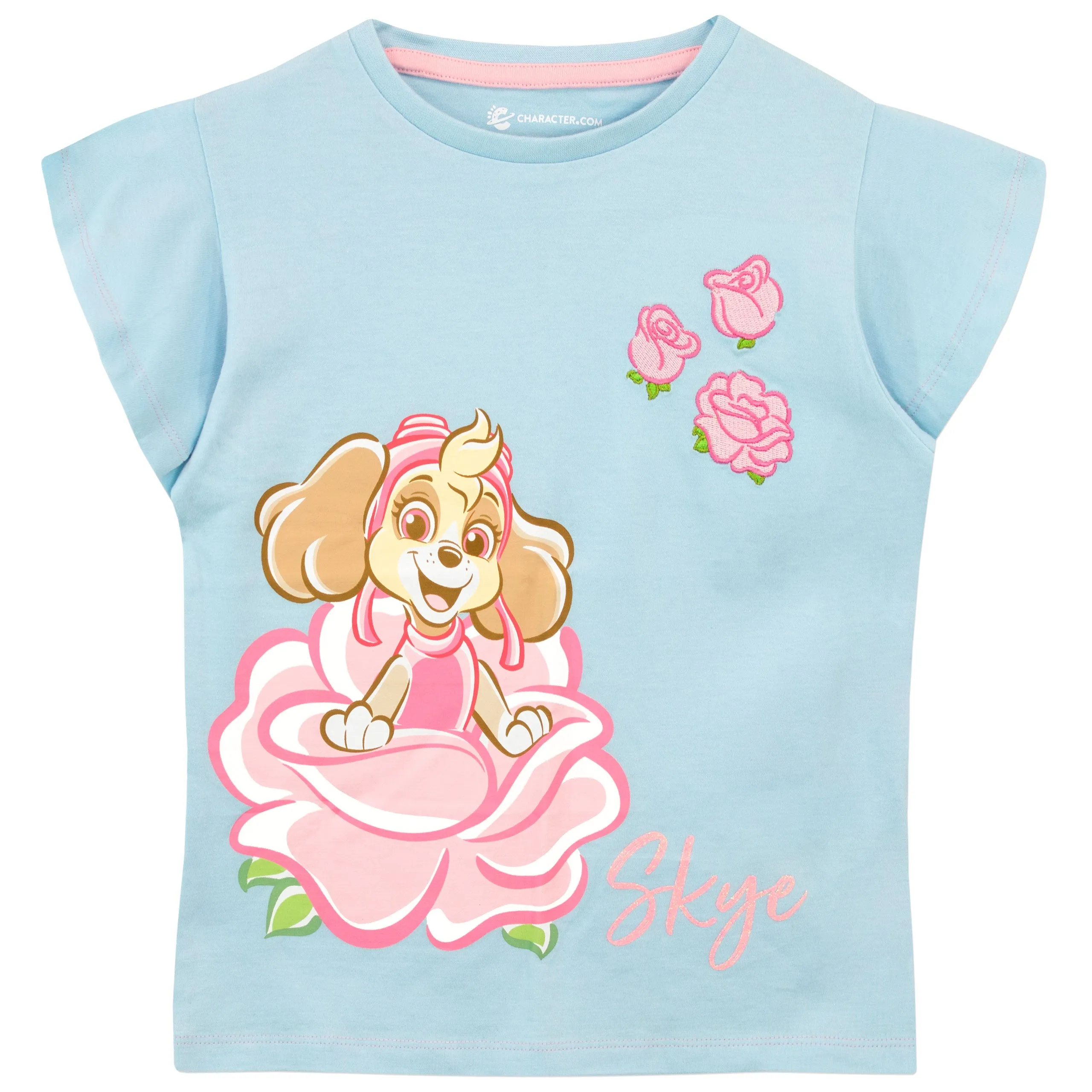 Girls Paw Patrol Short Sleeve T-Shirt