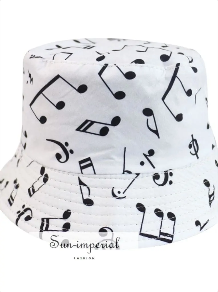 Hot Pink Paint Splash Print Reversible Black White Cow Pattern Women Bucket Hat