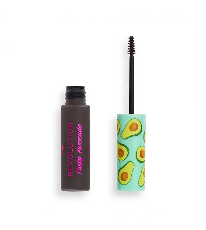 I Heart Revolution - Gel de cejas Tasty Avocado - Dark Brown