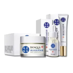 Kit x 4 Rutina Facial Despigmentante | Tratamiento Facial Anti-Manchas y Aclarante-BIOAQUA