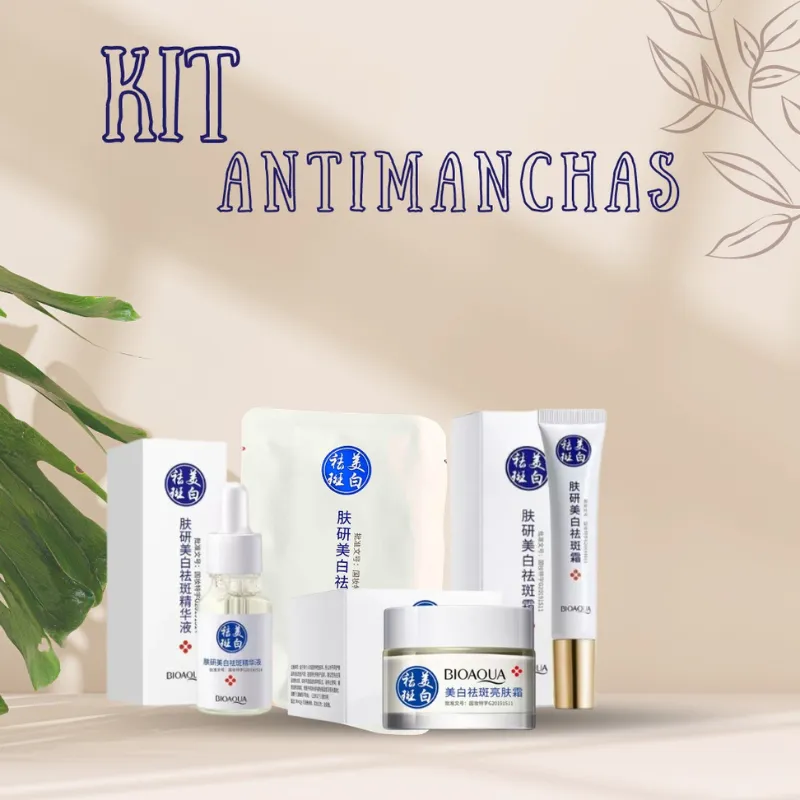 Kit x 4 Rutina Facial Despigmentante | Tratamiento Facial Anti-Manchas y Aclarante-BIOAQUA