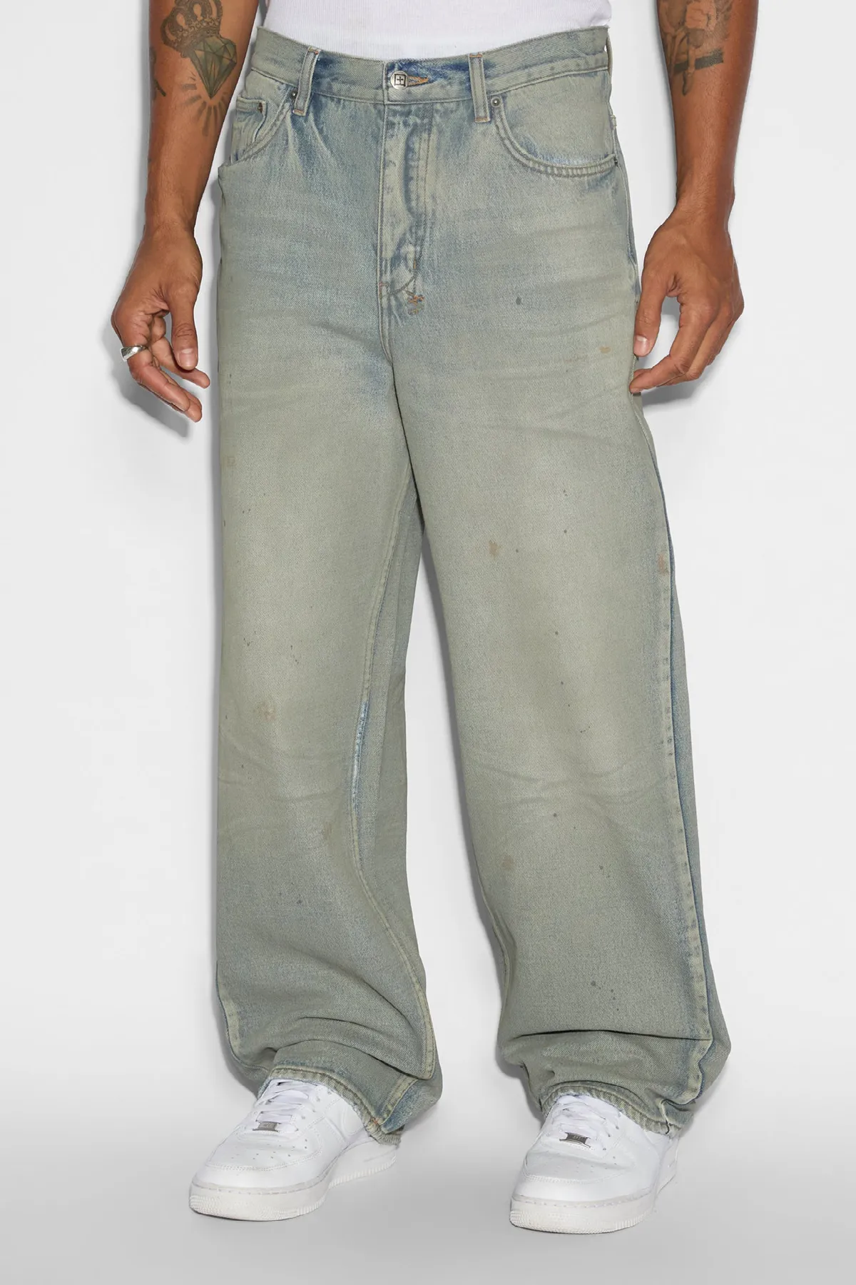 Ksubi Maxx Mechanik Baggy Jeans - Denim