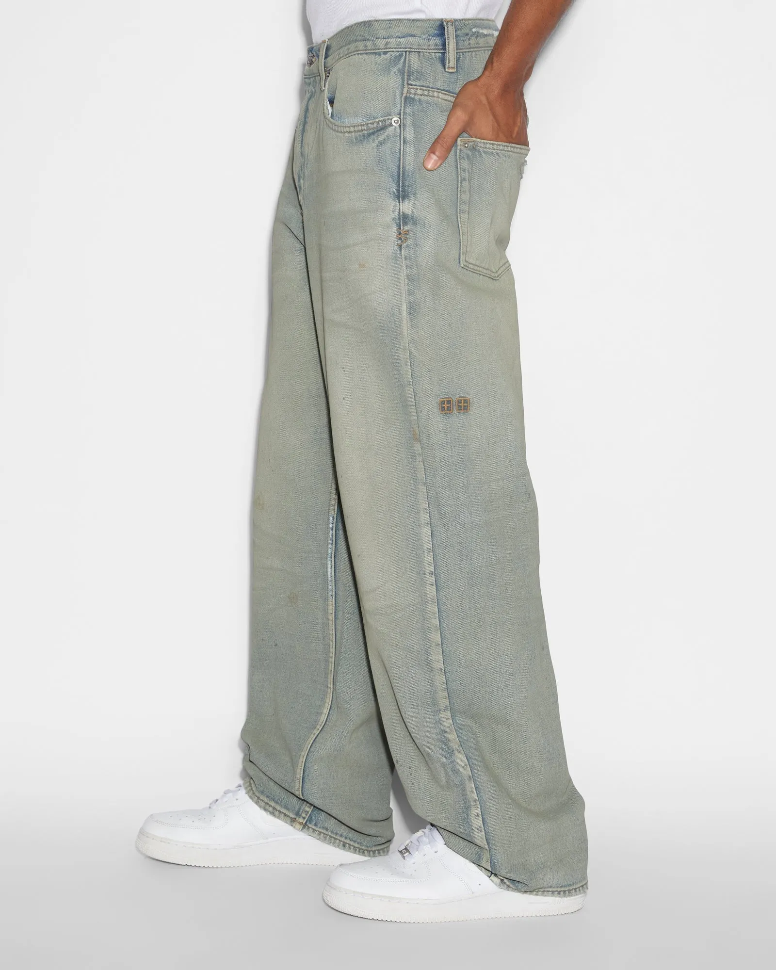 Ksubi Maxx Mechanik Baggy Jeans - Denim