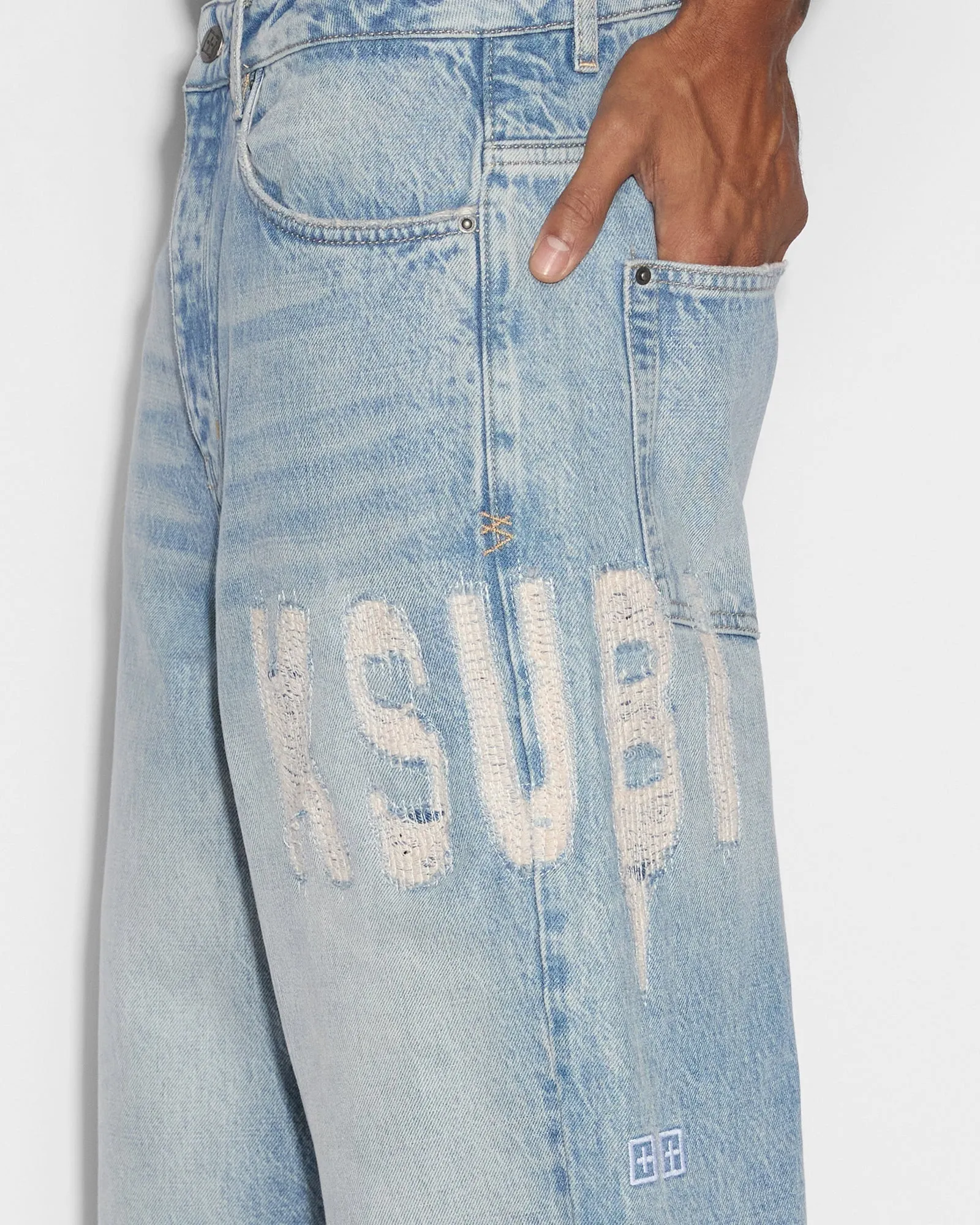 Ksubi Maxx Nu Heritage Baggy Jeans - Denim