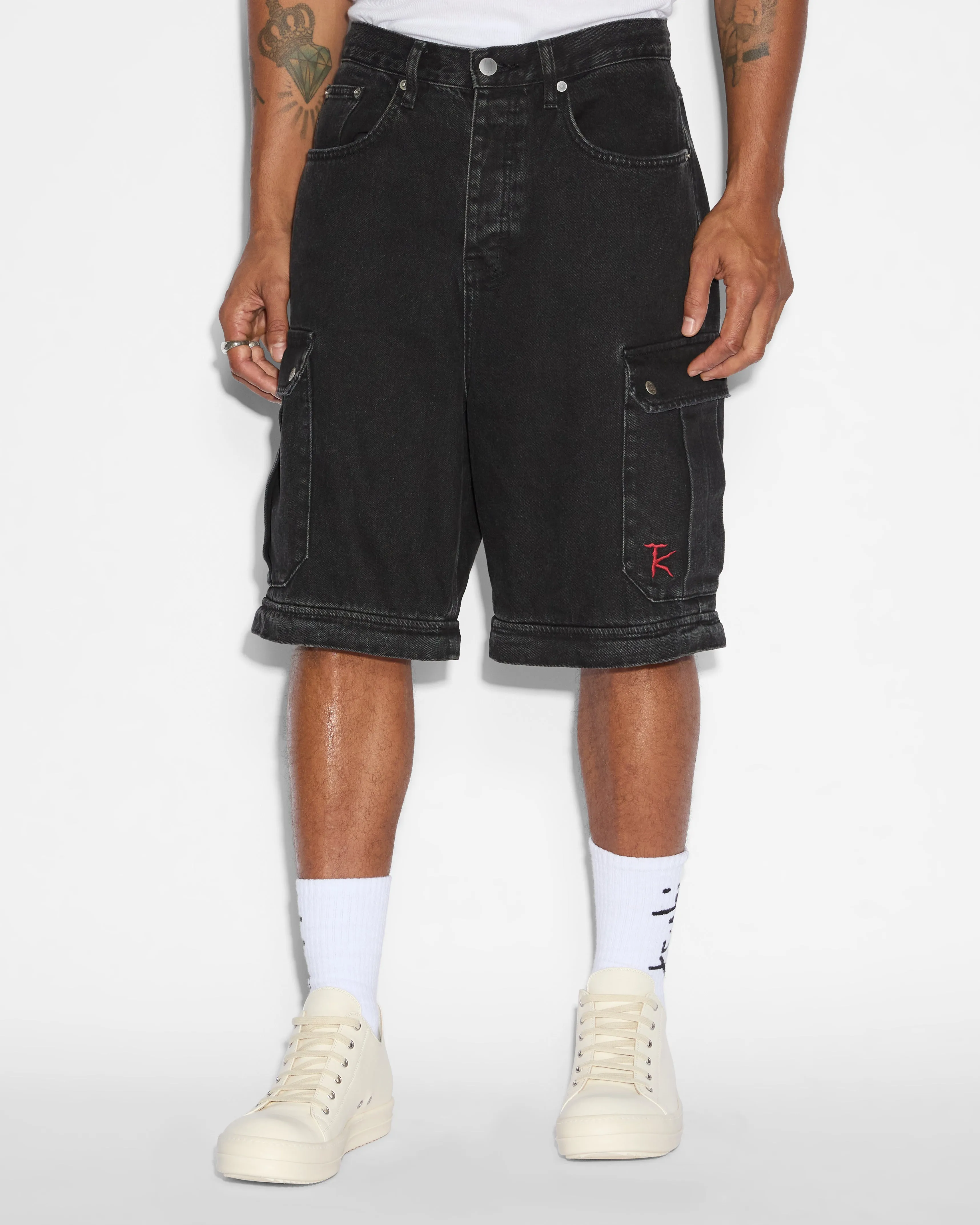 Ksubi X TRIPPIE REDD Maxx Zip Off Cargo Pants - Black