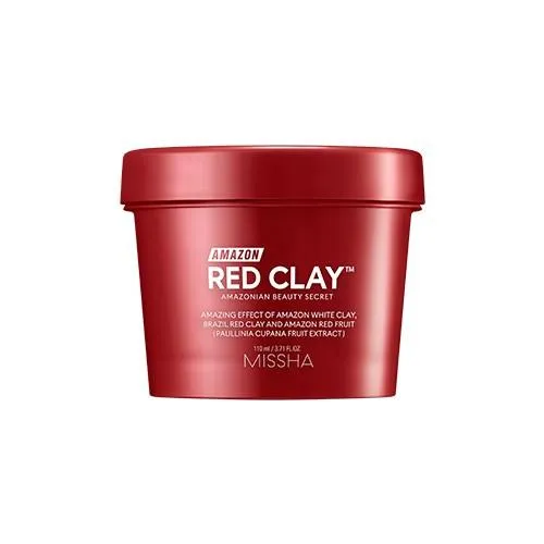 Mascarilla facial Missha Amazon Red Clay Pore  110ml