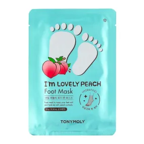 Mascarilla para pies Tonymoly I'M LOVELY PEACH FOOT MASK