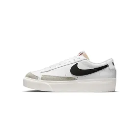 Nike Blazer Low Platform White Black