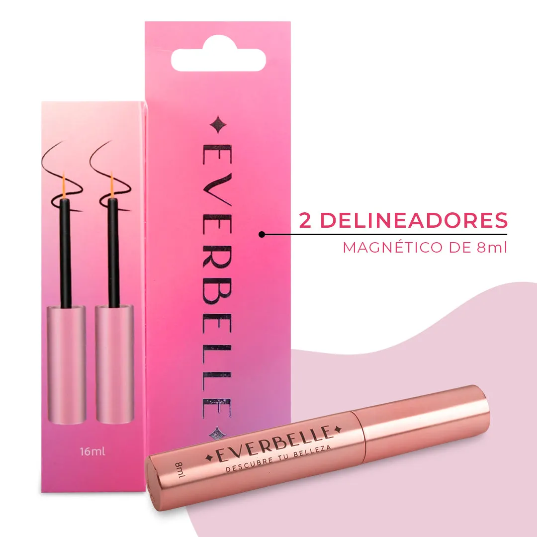 Paquete con 2 Delineadores Magnéticos (8ml c/u)