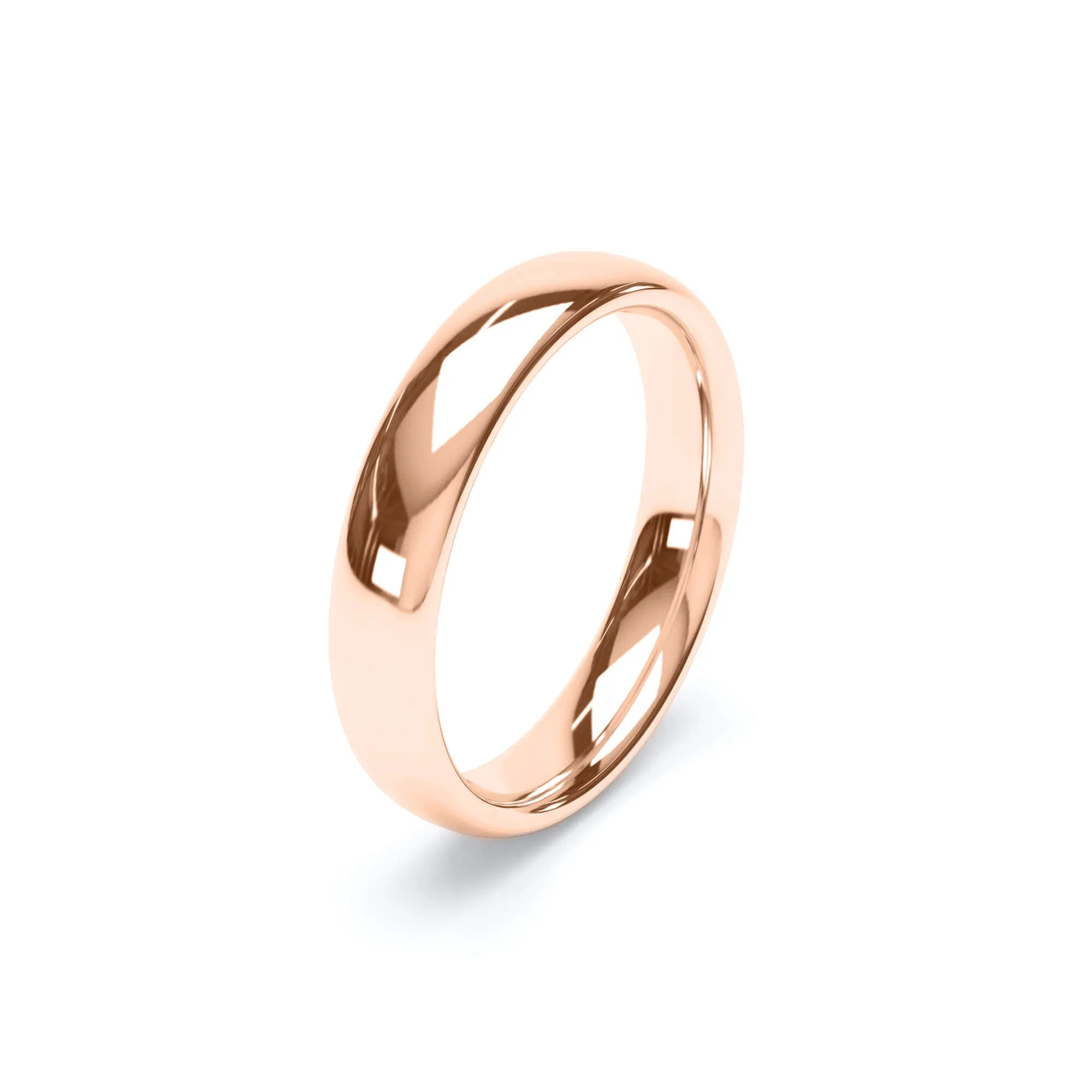 - Regular Court Profile Wedding Ring 9k Rose Gold