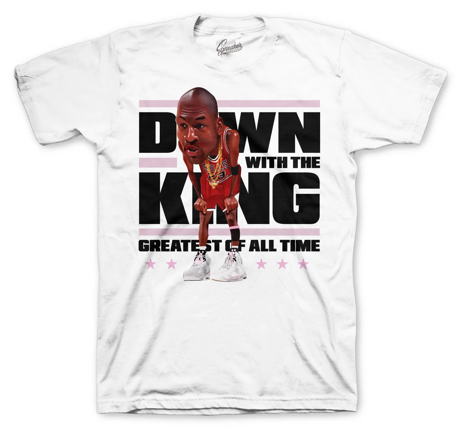 Retro 6 Gold Hoops King Shirt