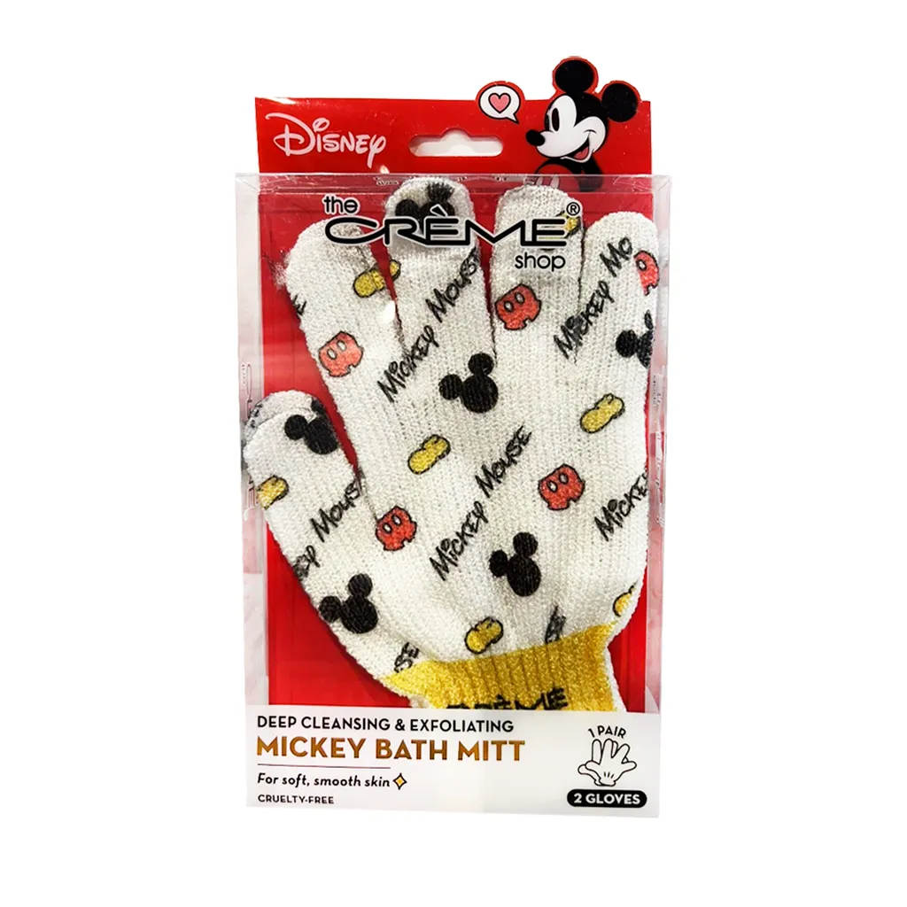 THE CREME Deep Cleansing Guantes Exfoliantes Mickey